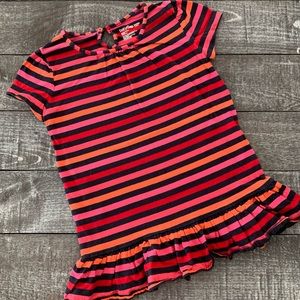 Baby Gap Striped Ruffle Tunic